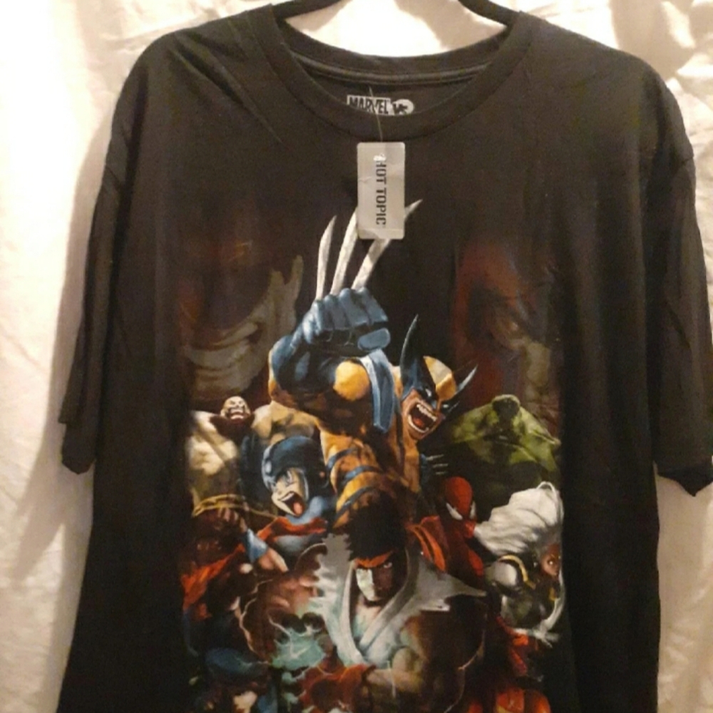 Mens Marvel vs. Capcom tshirt